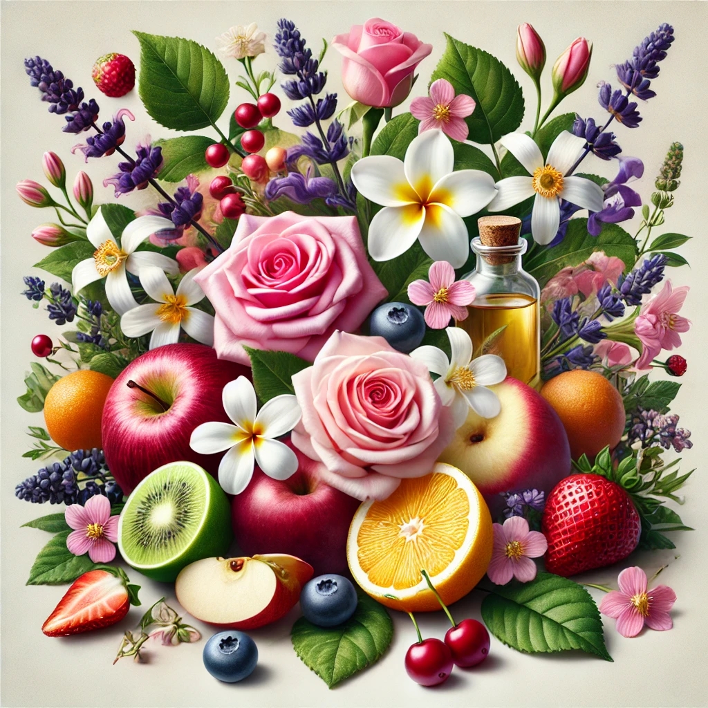رایحه گلی و میوه ای